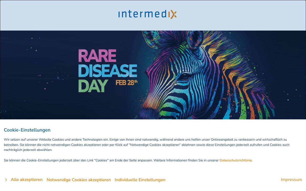 Screenshot of intermedix-healthcare.com