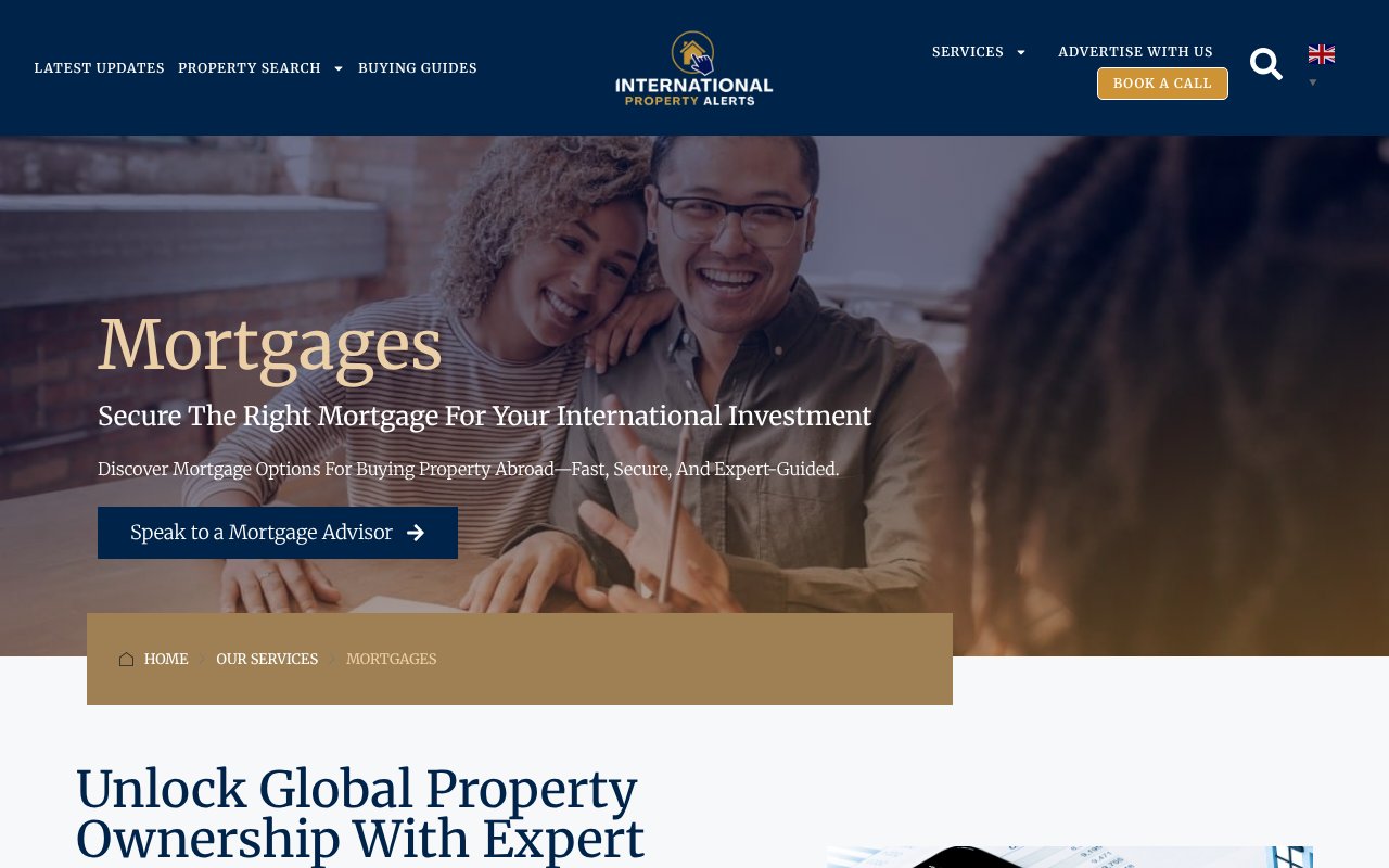 Screenshot of internationalpropertyalerts.com