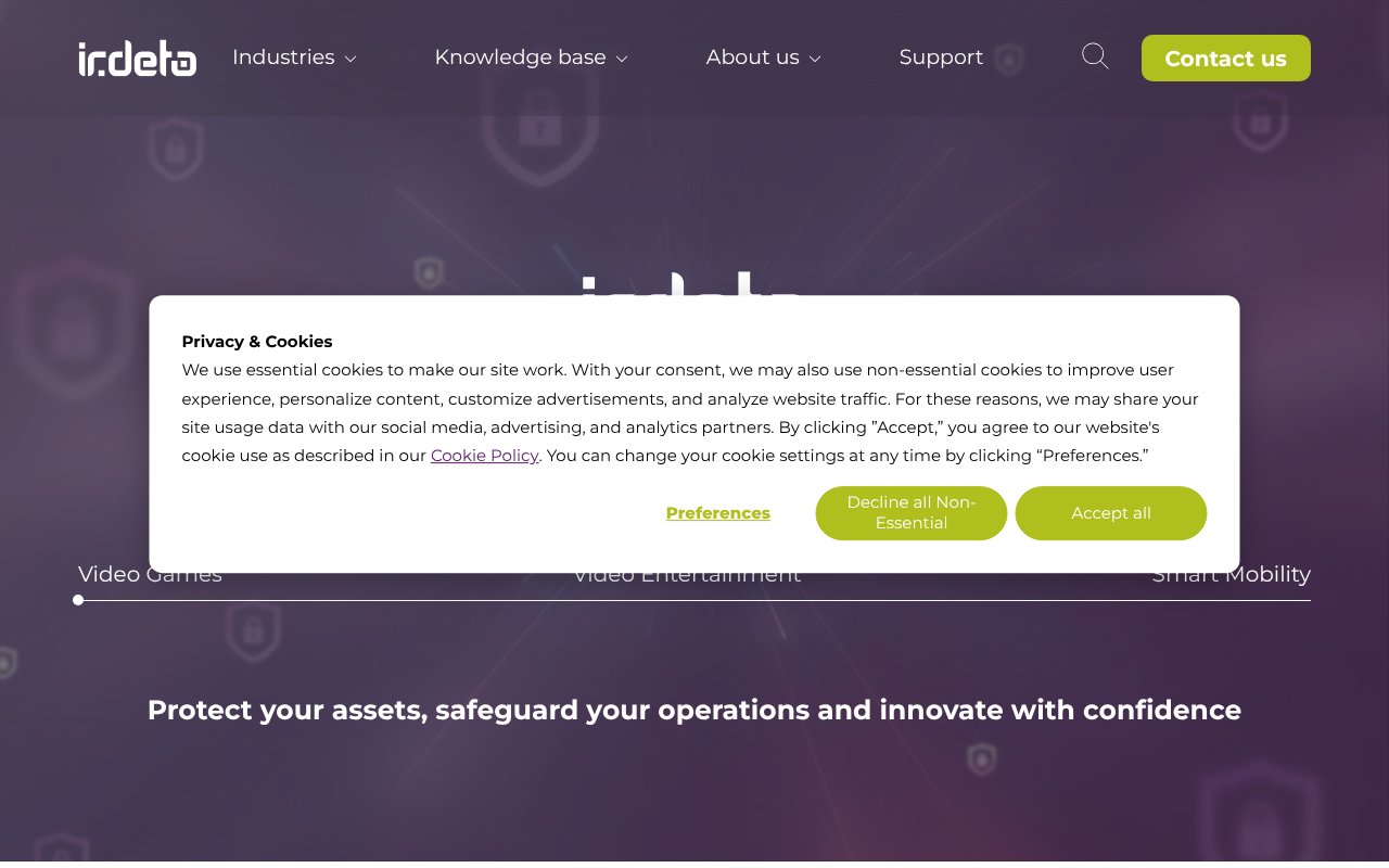 Screenshot of irdeto.com