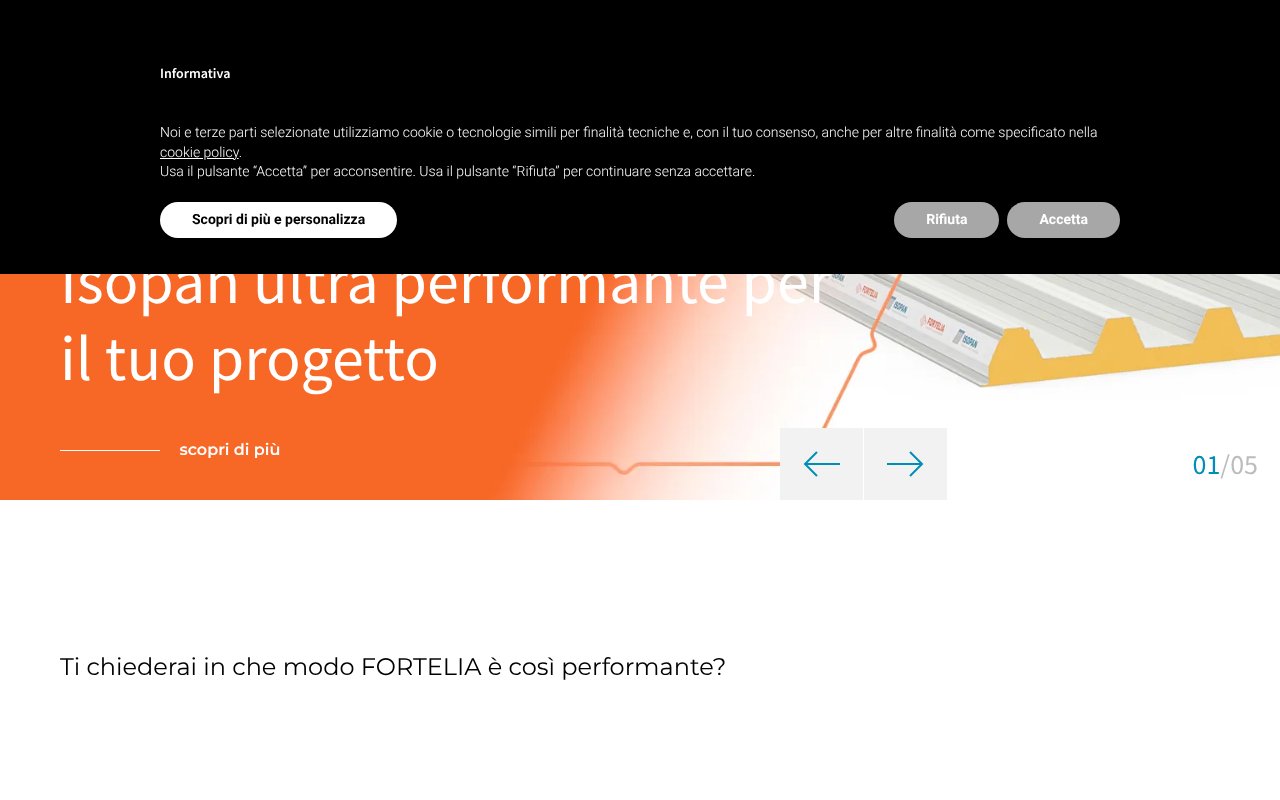 Screenshot of isopan.it