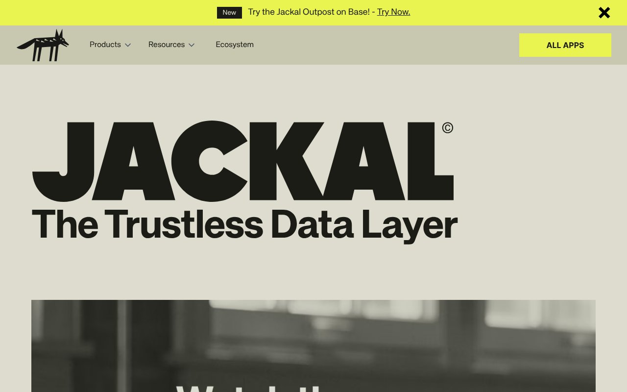 Screenshot of jackaldao.com