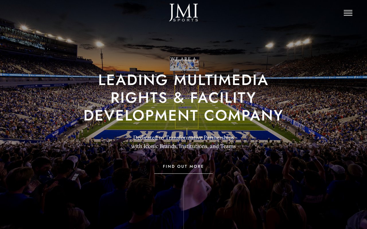 Screenshot of jmisports.com