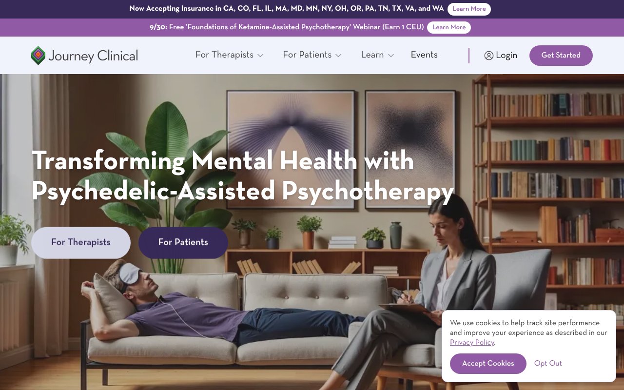 Screenshot of journeyclinical.com