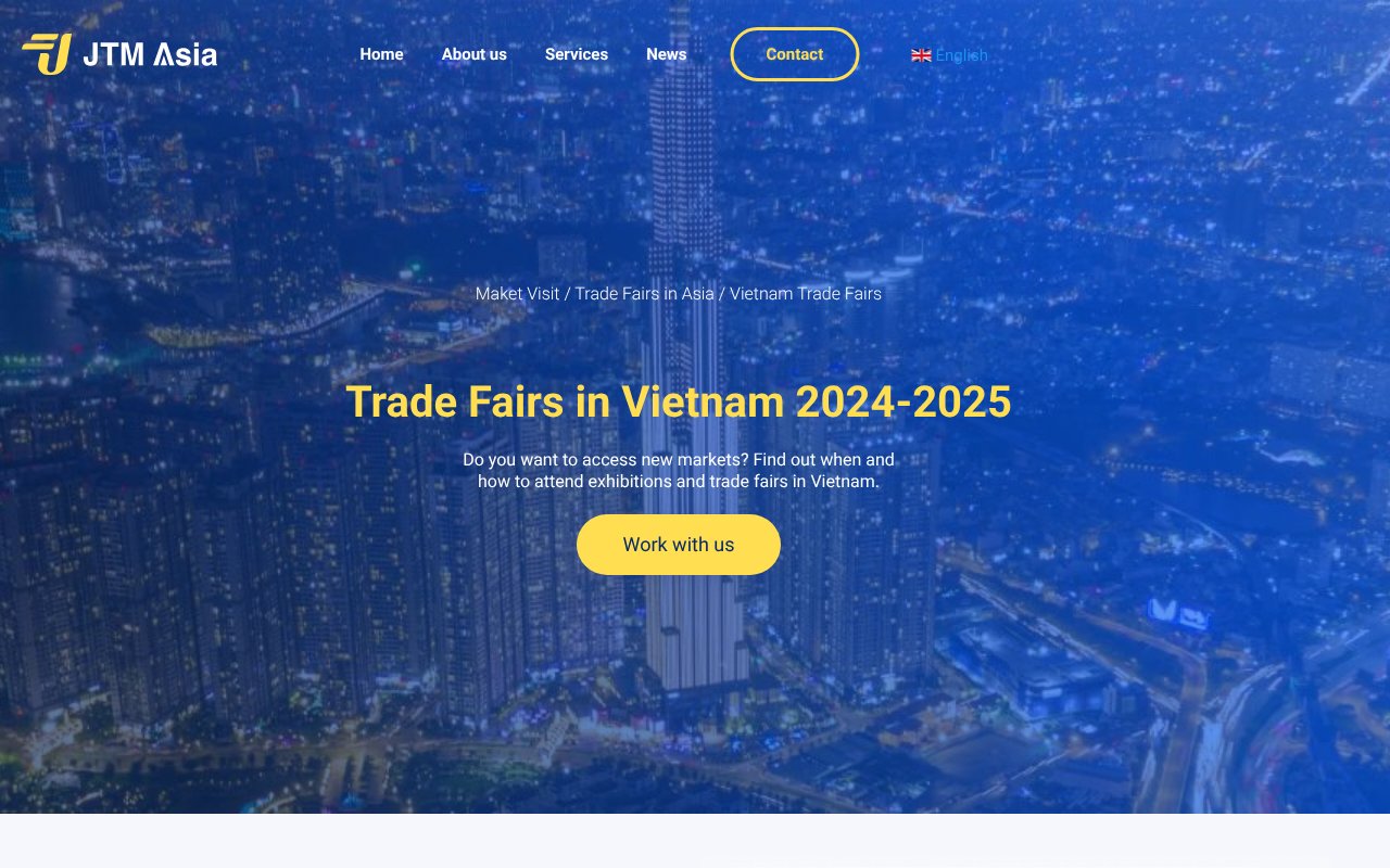 Screenshot of jtmasia.com