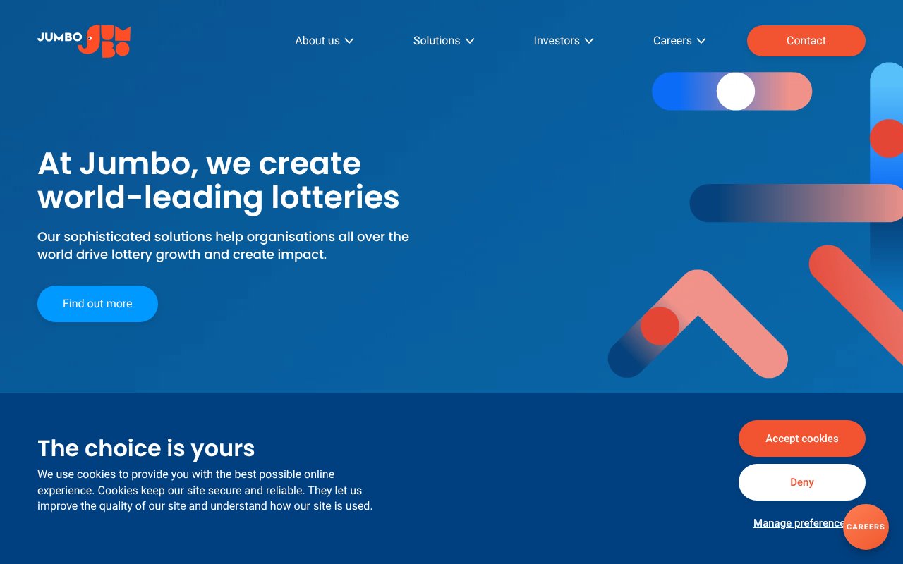 Screenshot of jumbointeractive.com