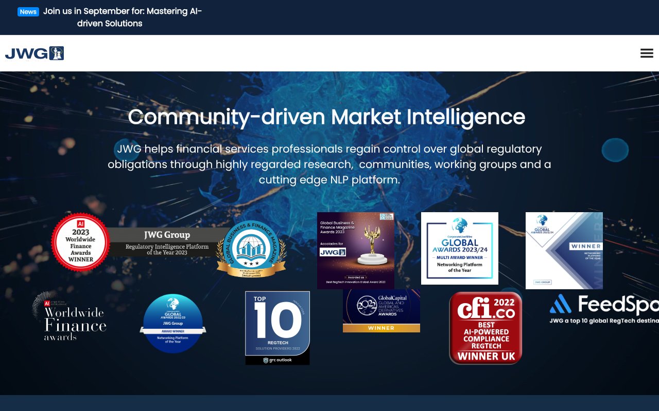 Screenshot of jwg-it.eu