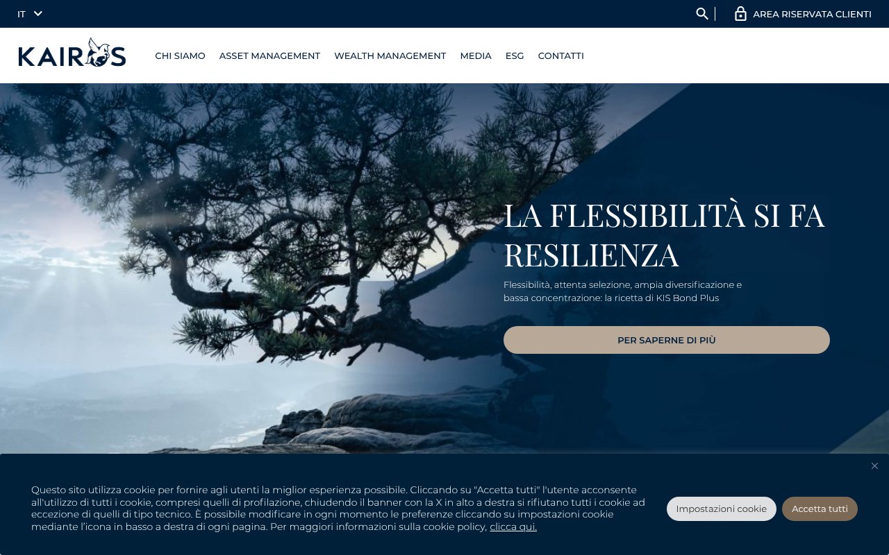 Screenshot of kairospartners.com