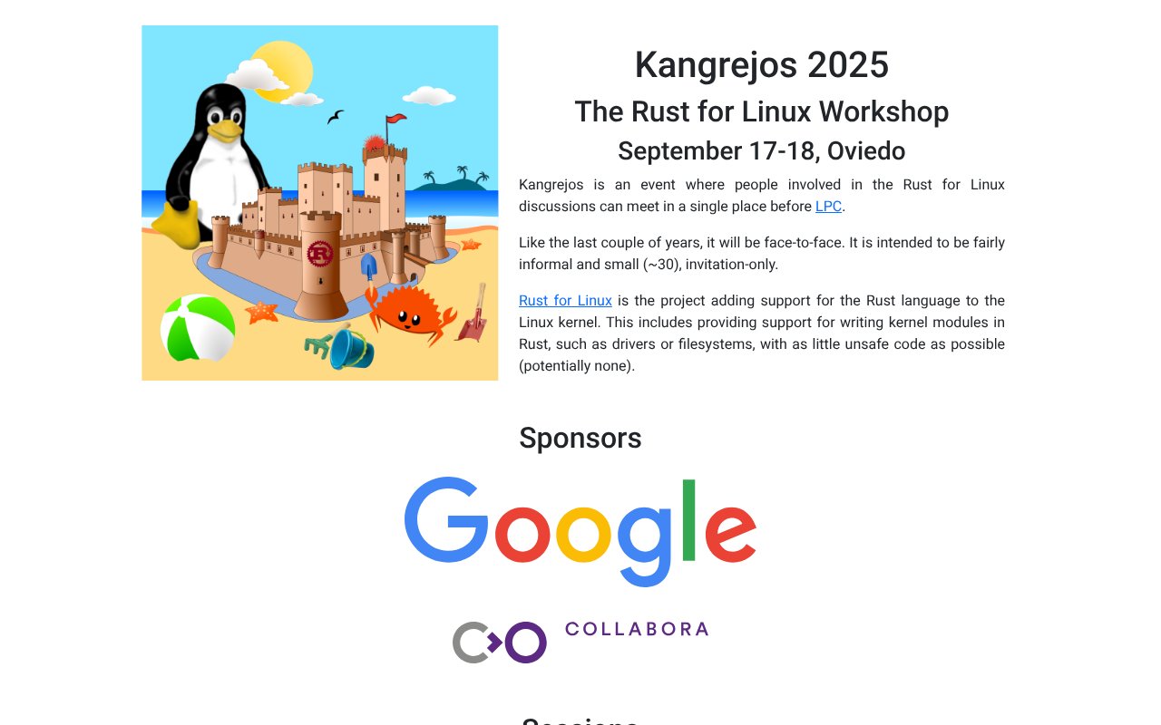 Screenshot of kangrejos.com