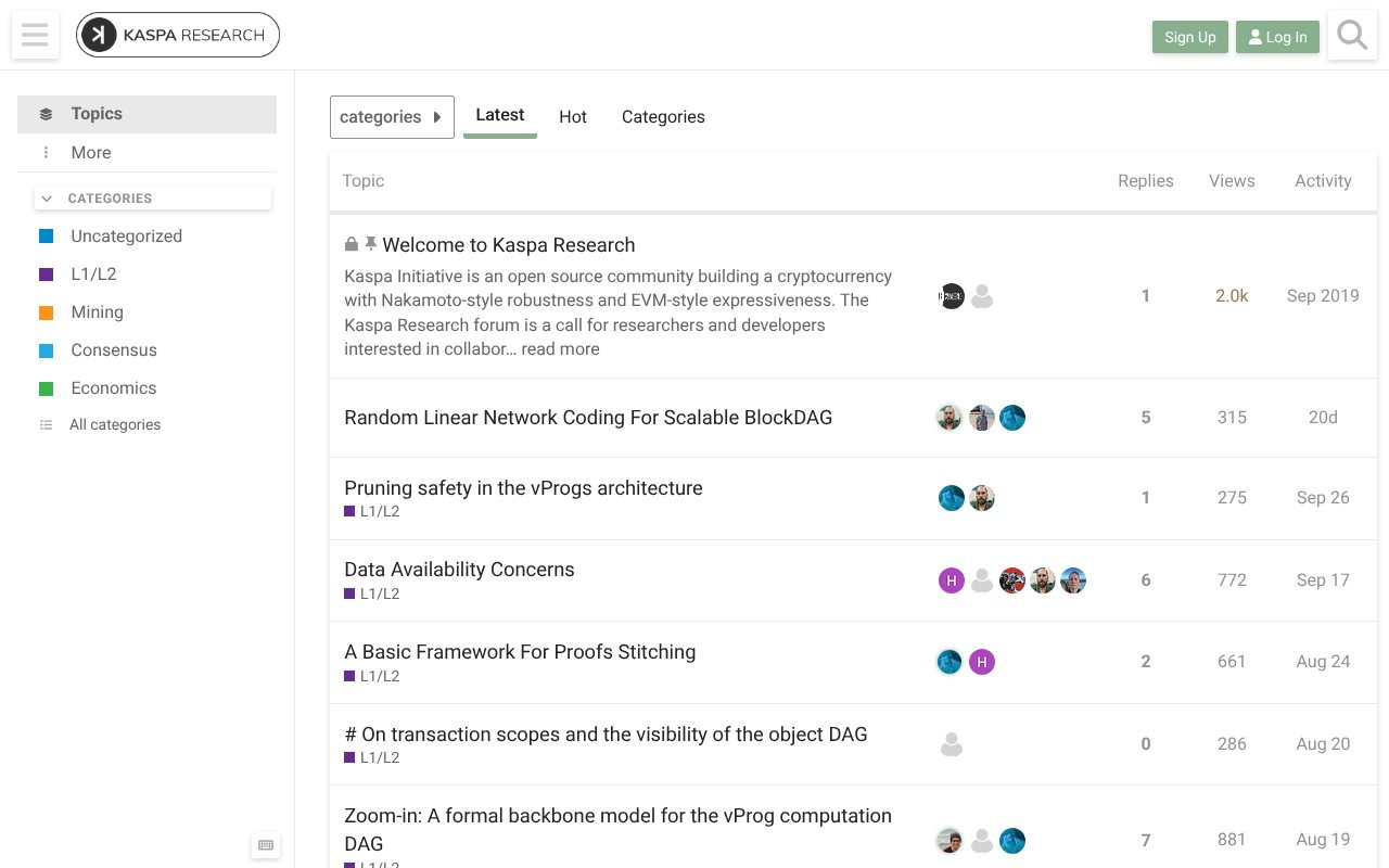 Screenshot of kas.pa