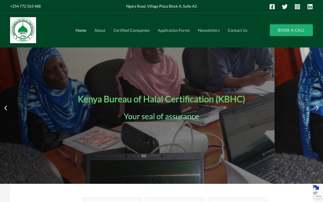 Screenshot of kbhc.info