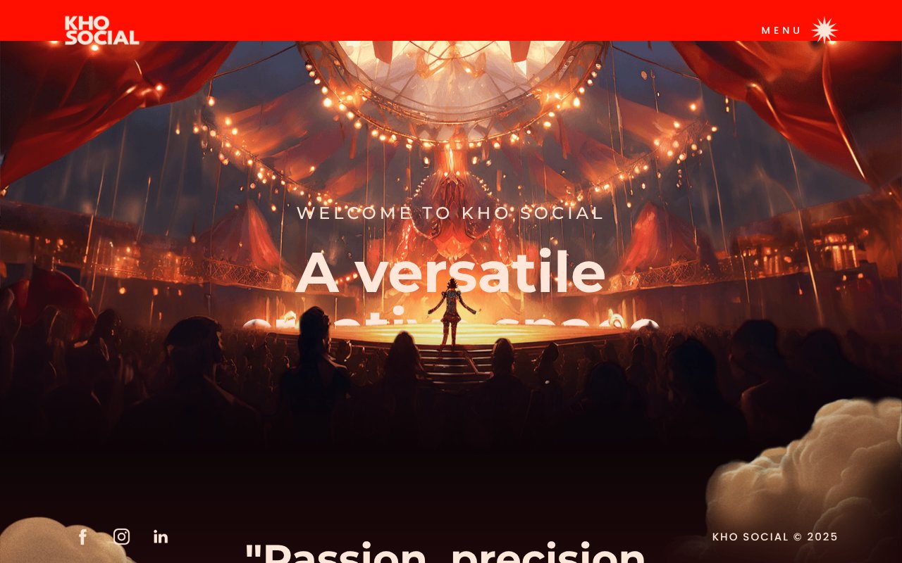 Screenshot of khosocial.com