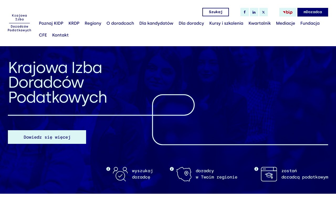 Screenshot of kidp.pl