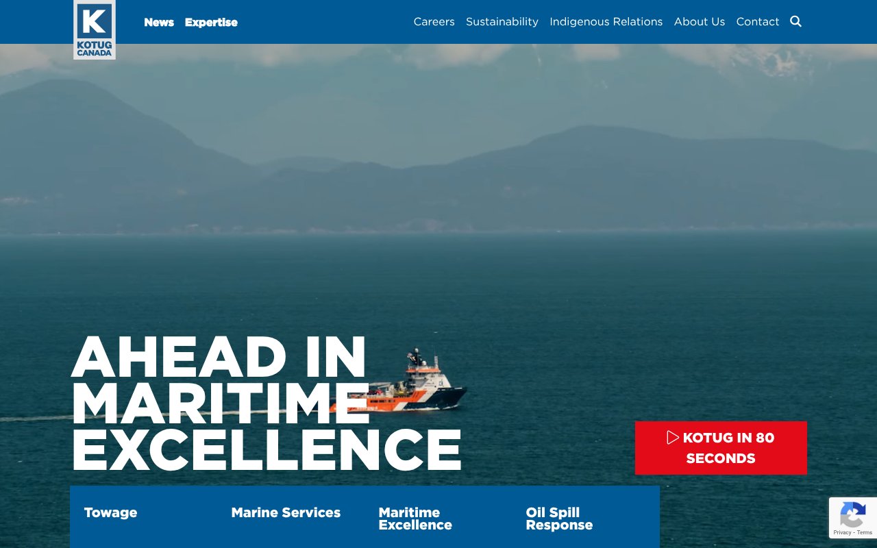 Screenshot of kotugcanada.ca