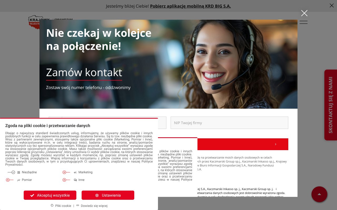 Screenshot of krd.pl