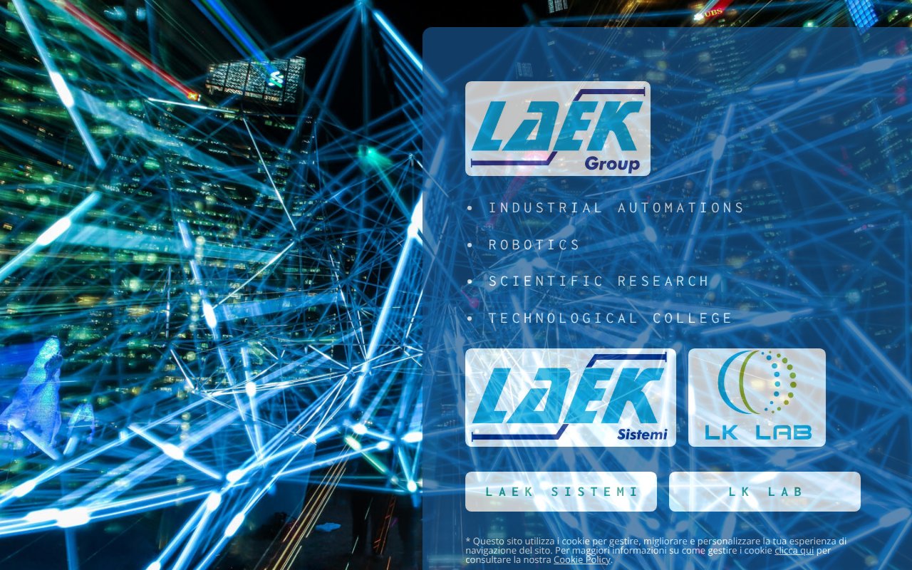 Screenshot of laek.it