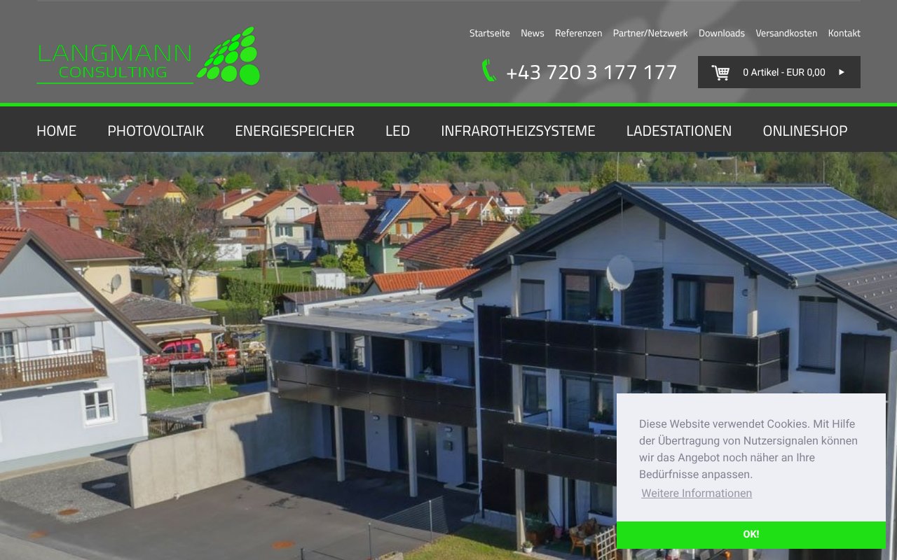 Screenshot of langmann-consulting.com