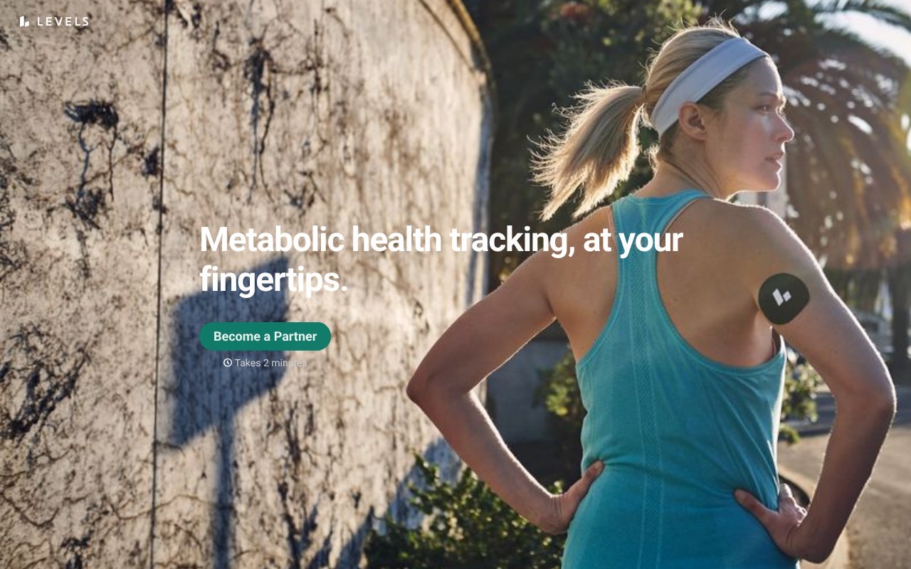 Screenshot of levels.link