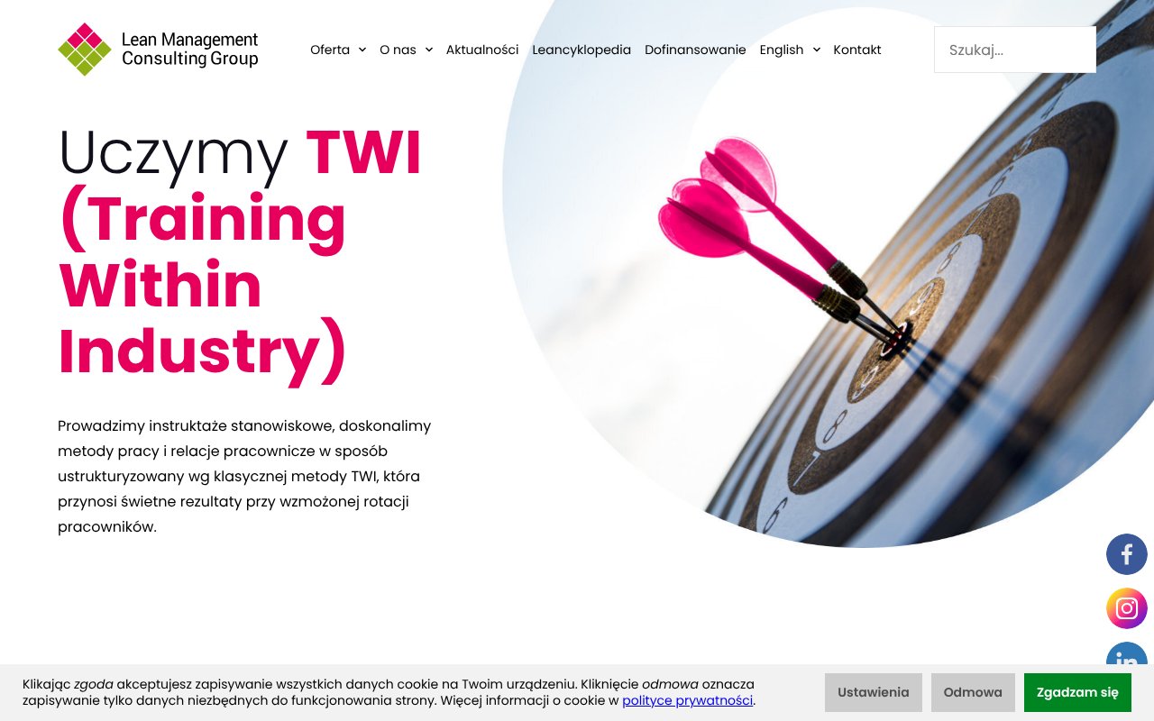 Screenshot of lmcg.com.pl