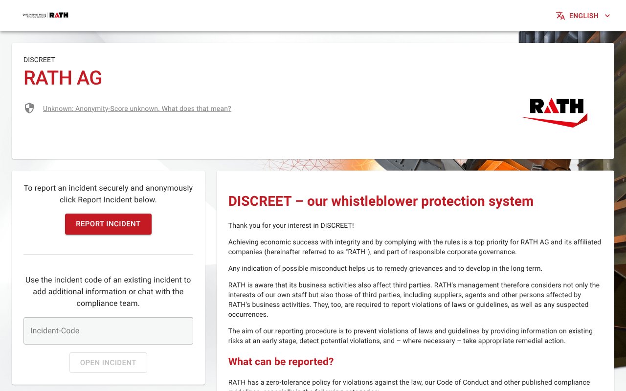Screenshot of loupe.link