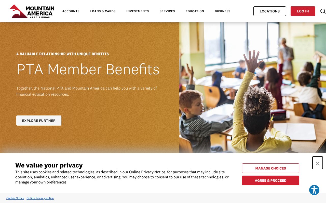 Screenshot of macu.com