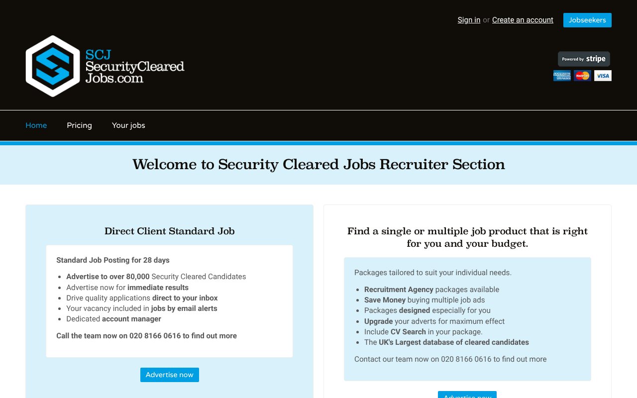 Screenshot of madgexjb.com