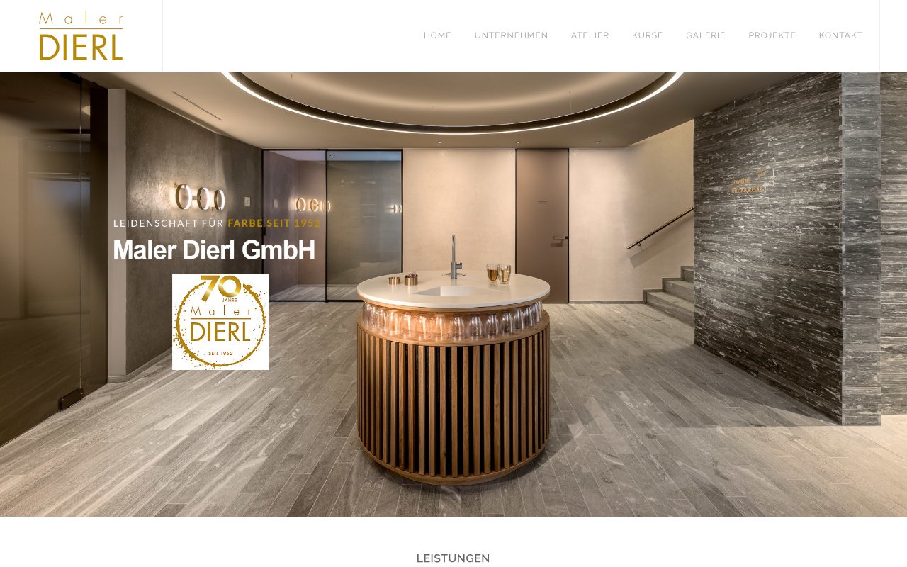 Screenshot of maler-dierl.de