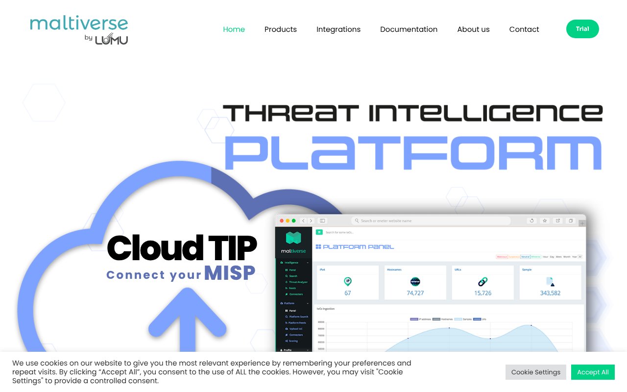 Screenshot of maltiverse.com