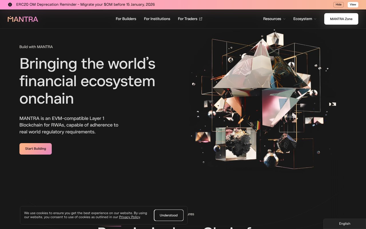 Screenshot of mantraomniverse.com
