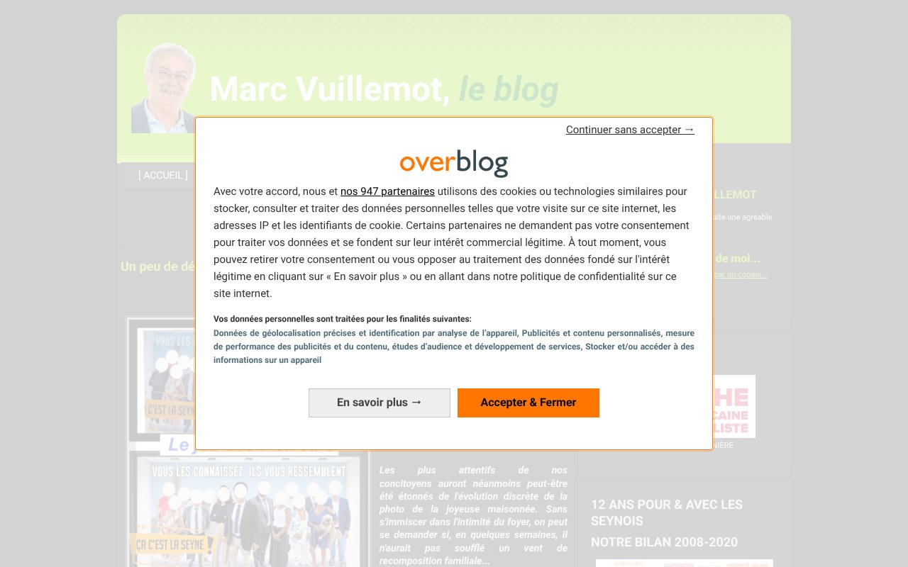 Screenshot of marcvuillemot.com
