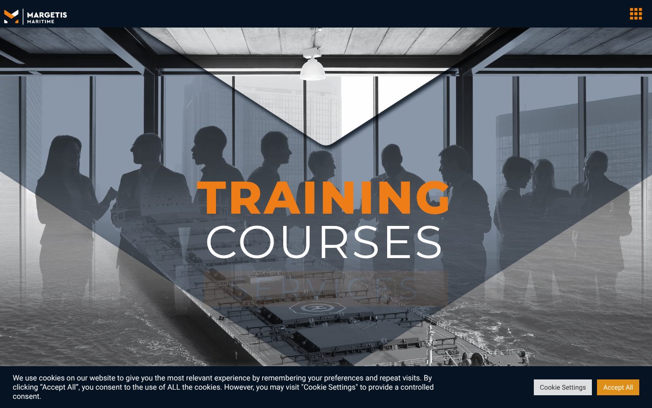 Screenshot of margetis.com