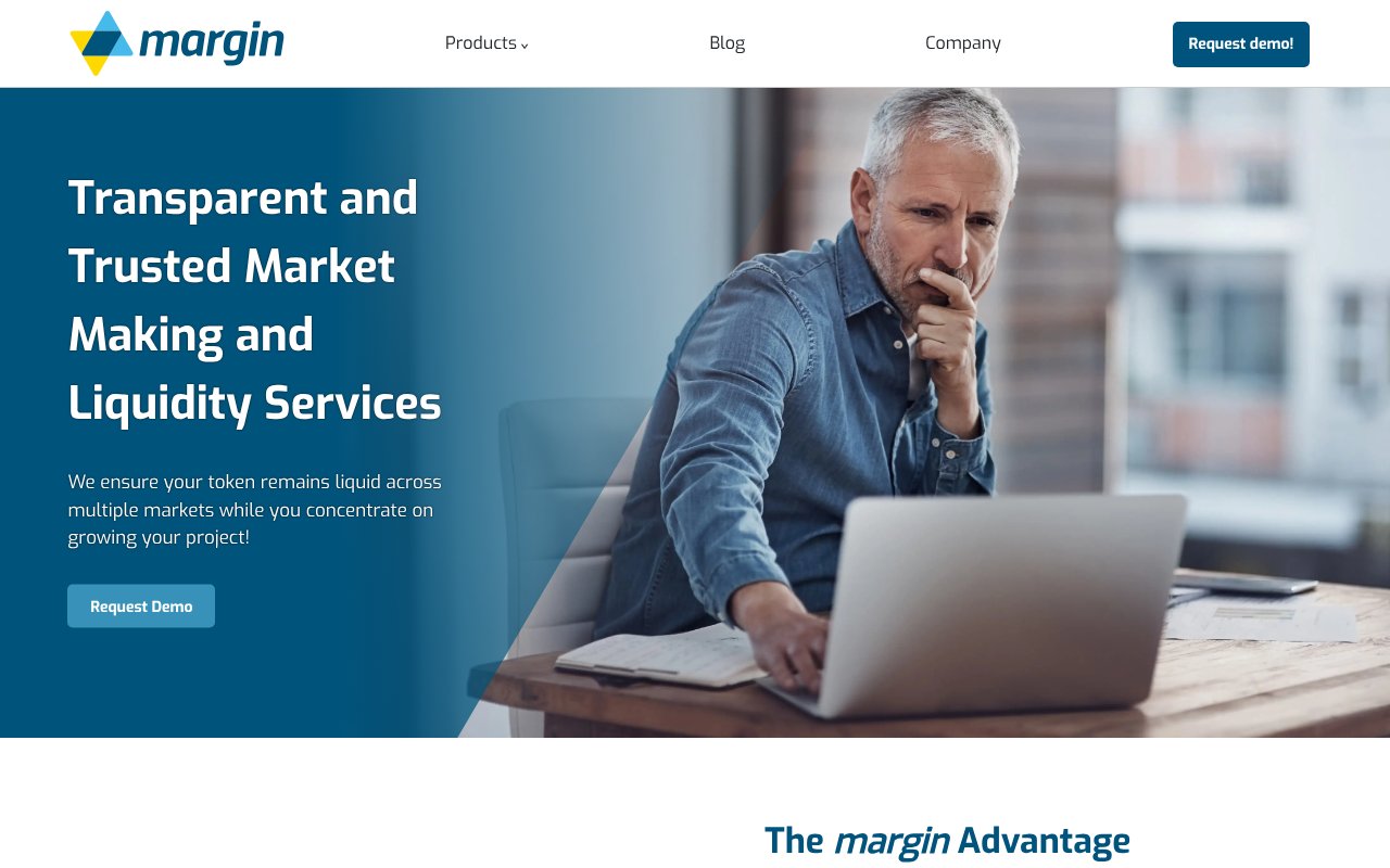 Screenshot of margin.io