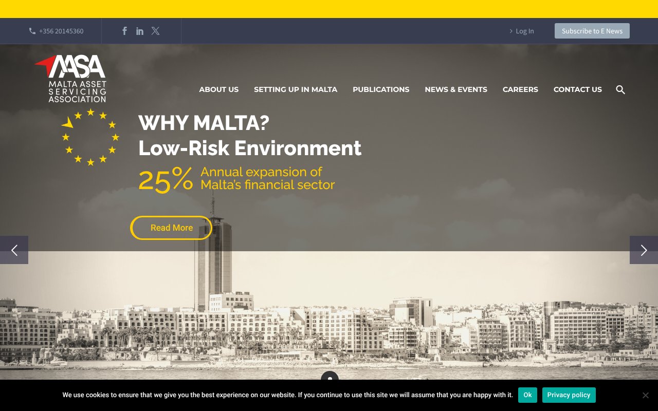 Screenshot of masa.mt