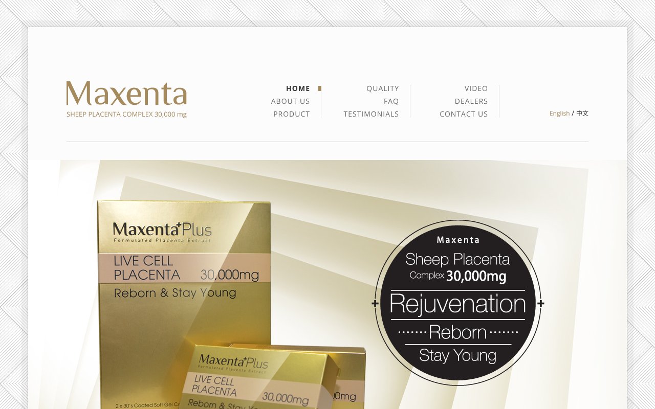 Screenshot of maxentaplus.com