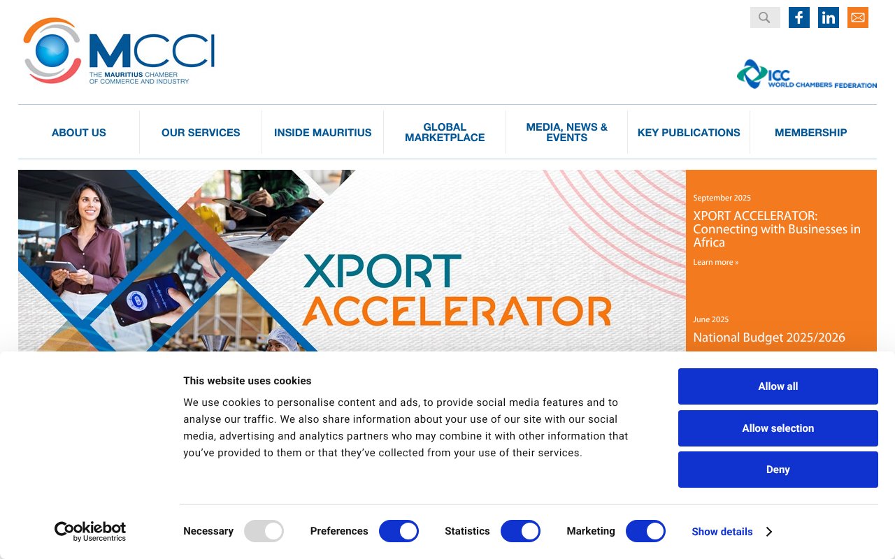 Screenshot of mcci.org