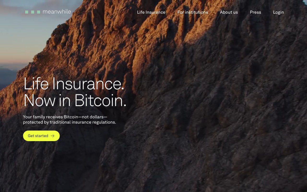 Screenshot of meanwhile.bm