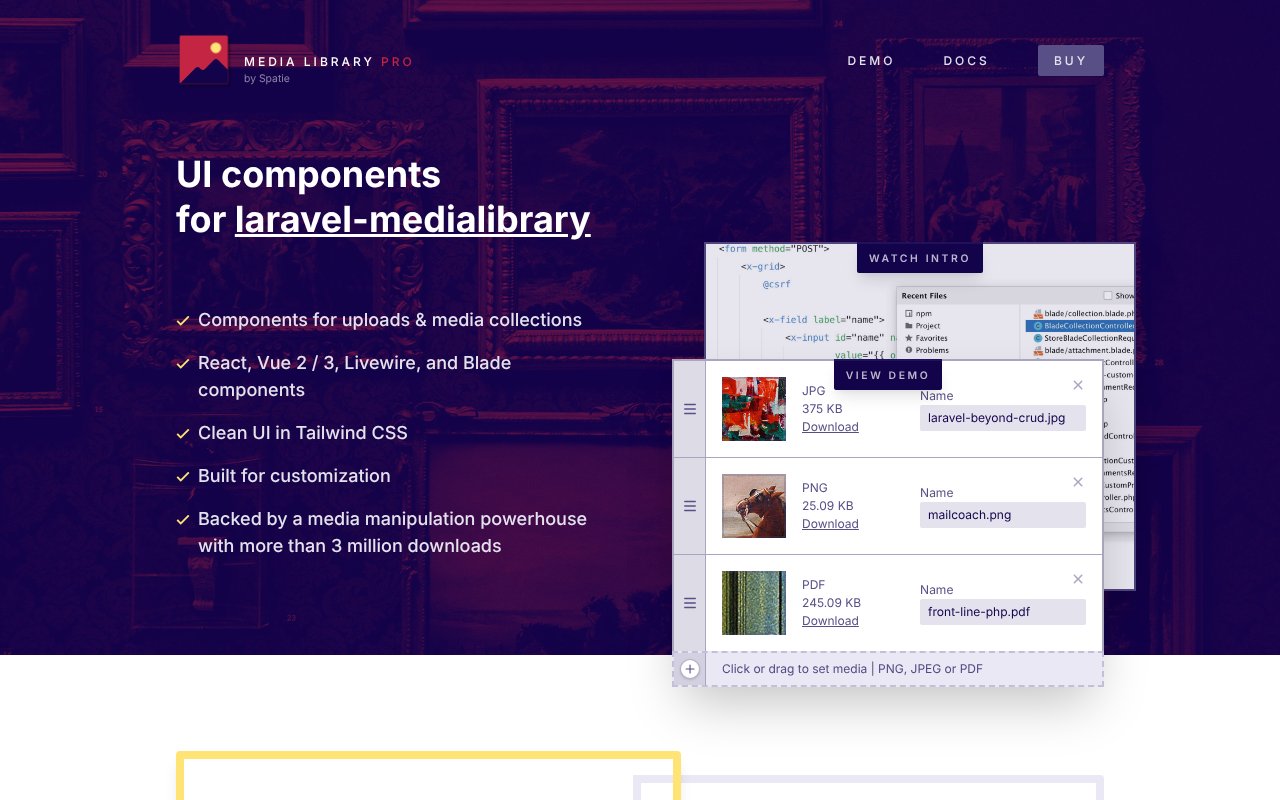Screenshot of medialibrary.pro