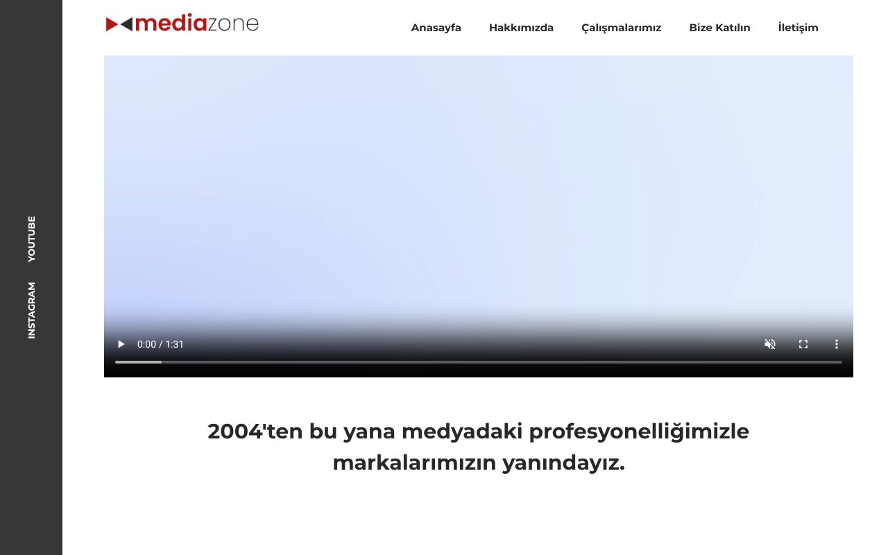 Screenshot of mediazonereklam.com