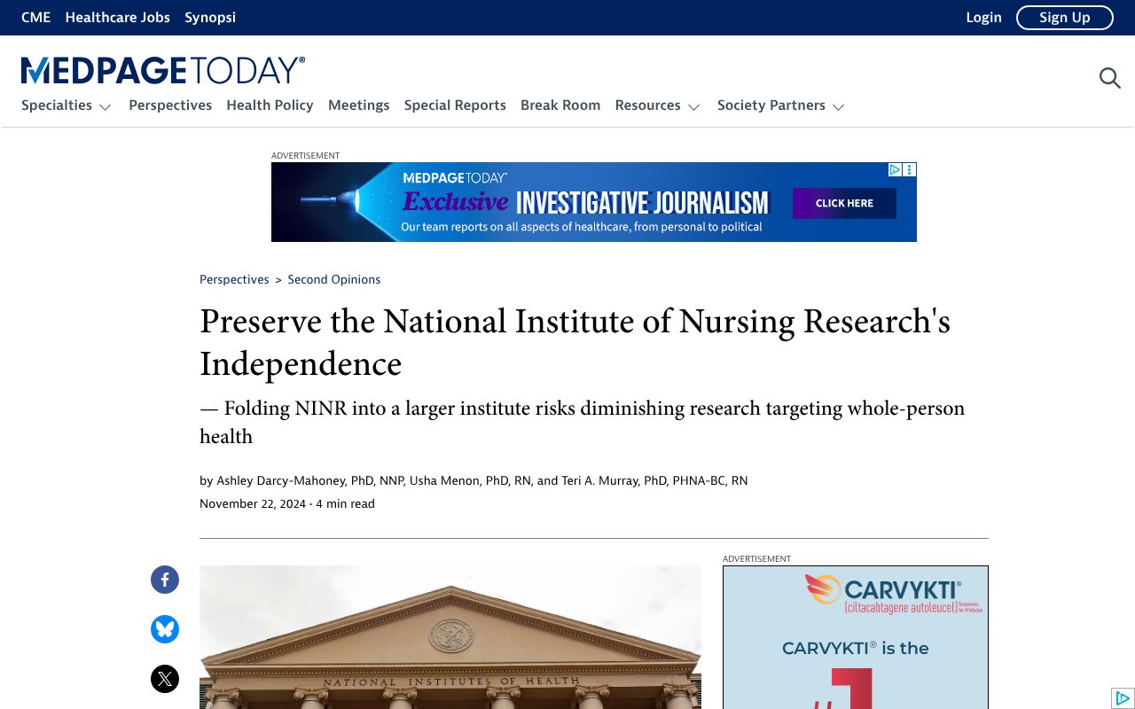 Screenshot of medpagetoday.com