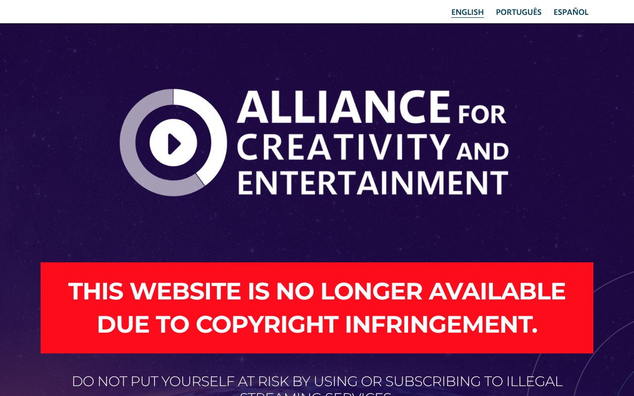 Screenshot of mmastreams.app