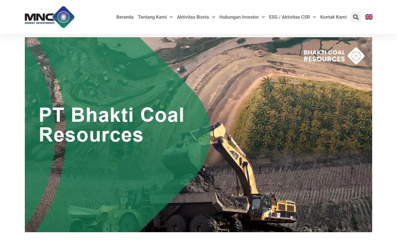 Screenshot of mncenergy.com