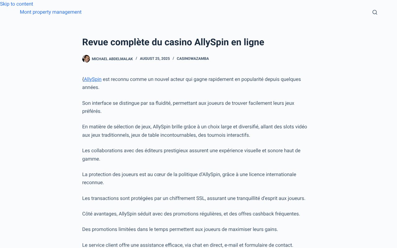 Screenshot of mont-eg.com