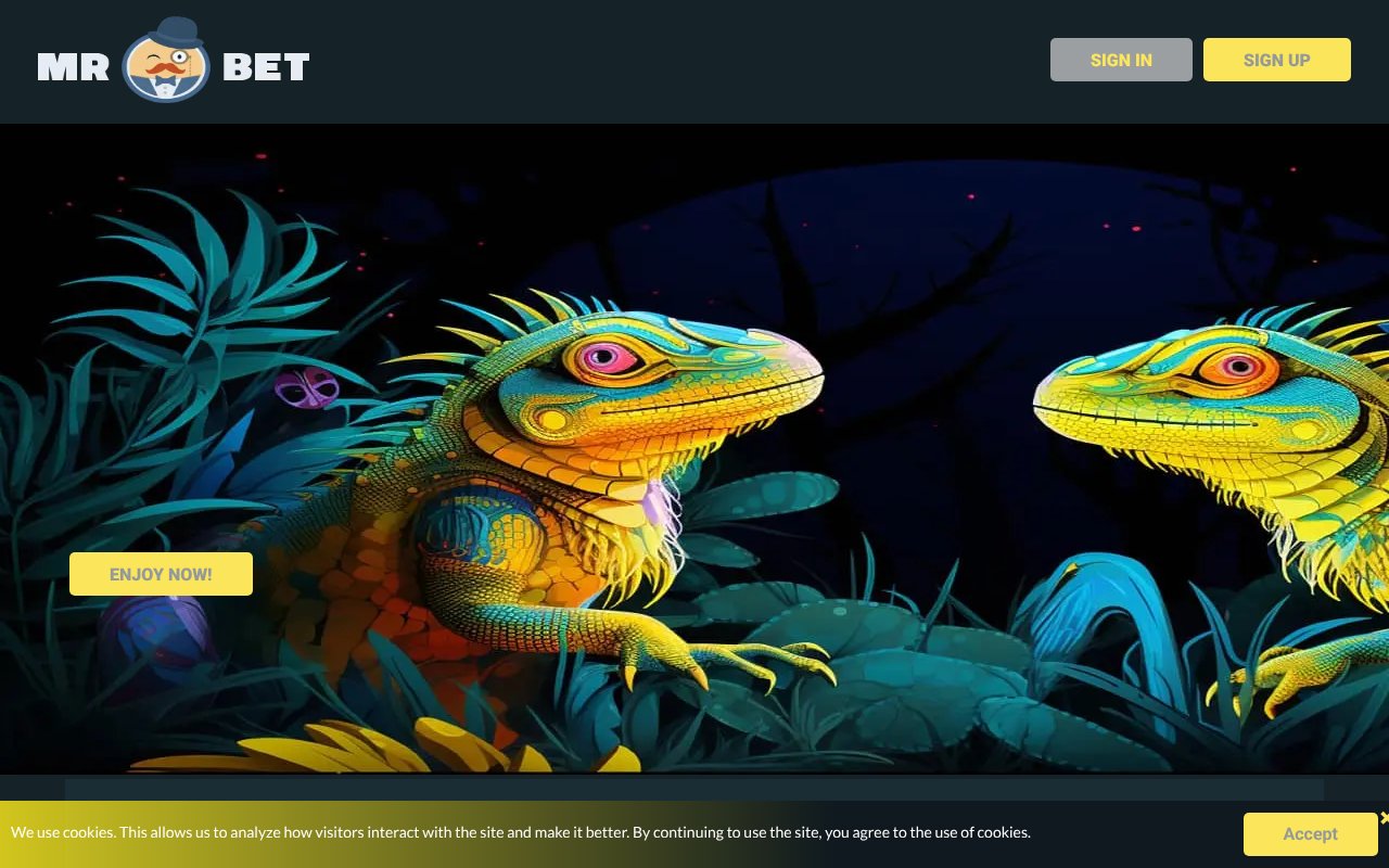 Screenshot of mr-betcanada.com