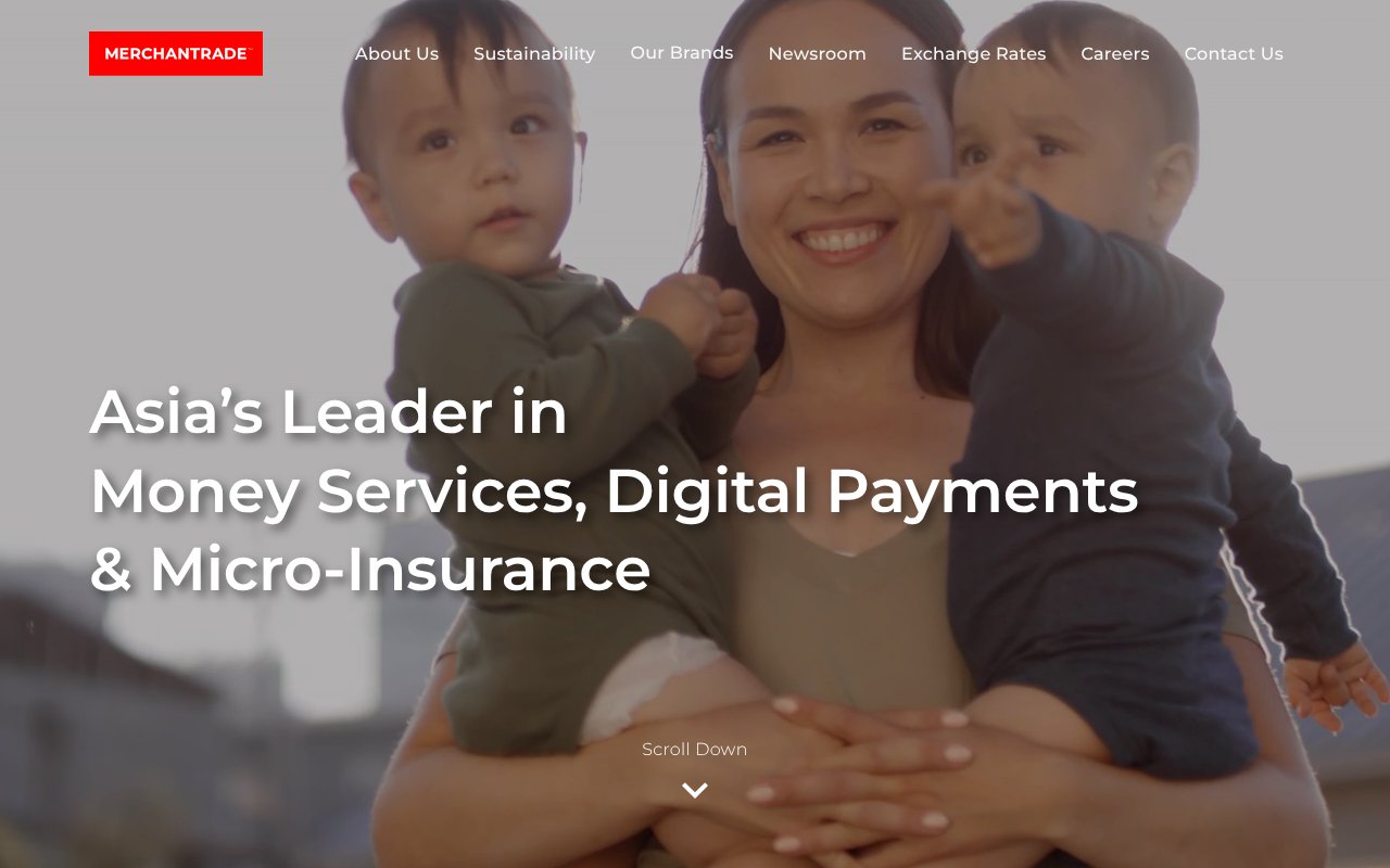 Screenshot of mtradeasia.com