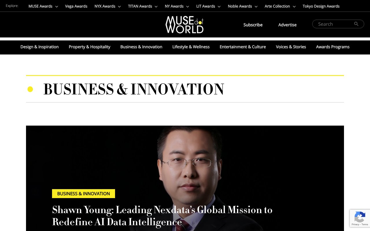 Screenshot of muse.world