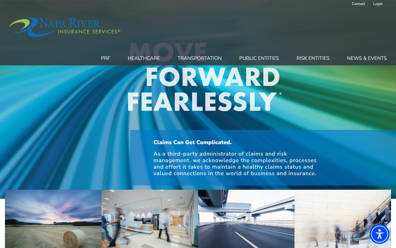 Screenshot of napariverinsurance.com