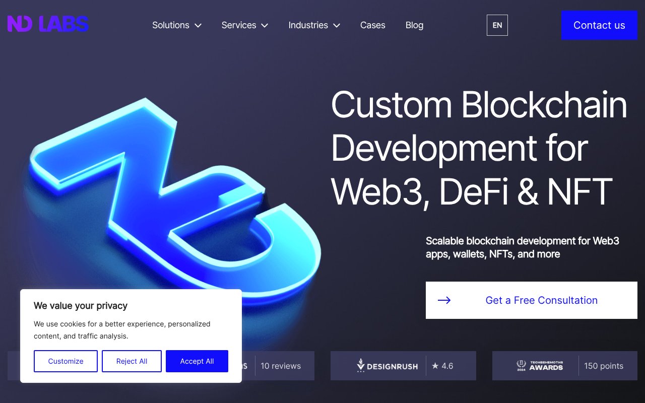 Screenshot of ndlabs.dev