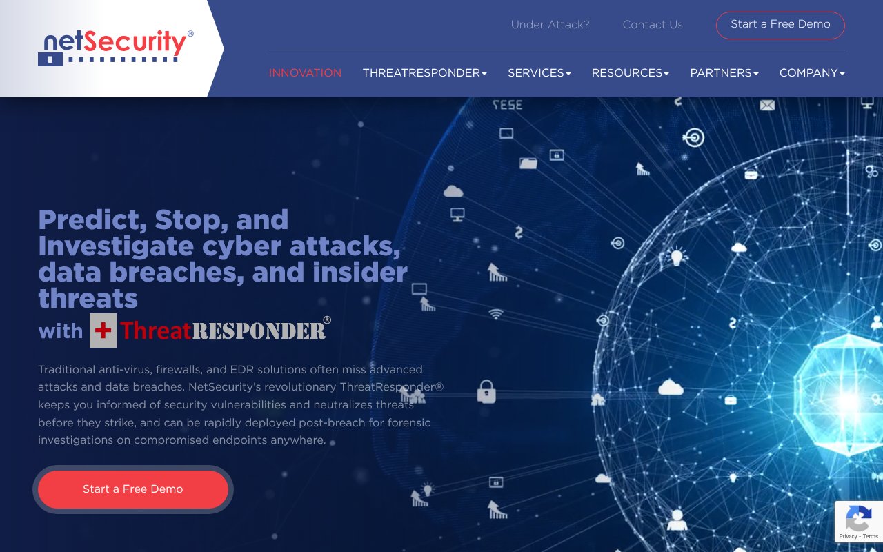 Screenshot of netsecurity.com