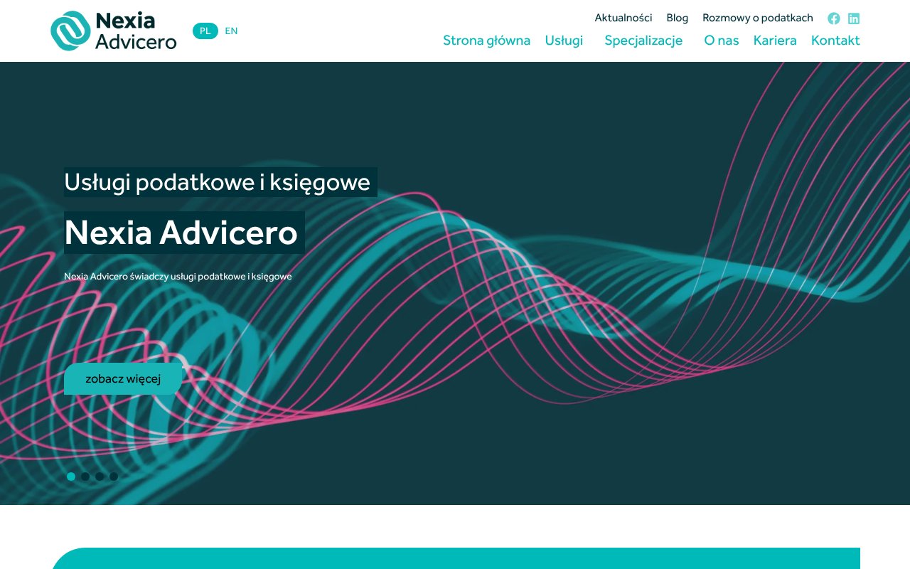Screenshot of nexiaadvicero.eu