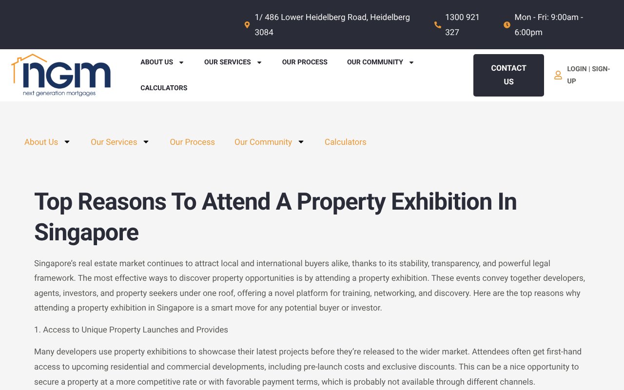 Screenshot of nextgenmortgages.com.au