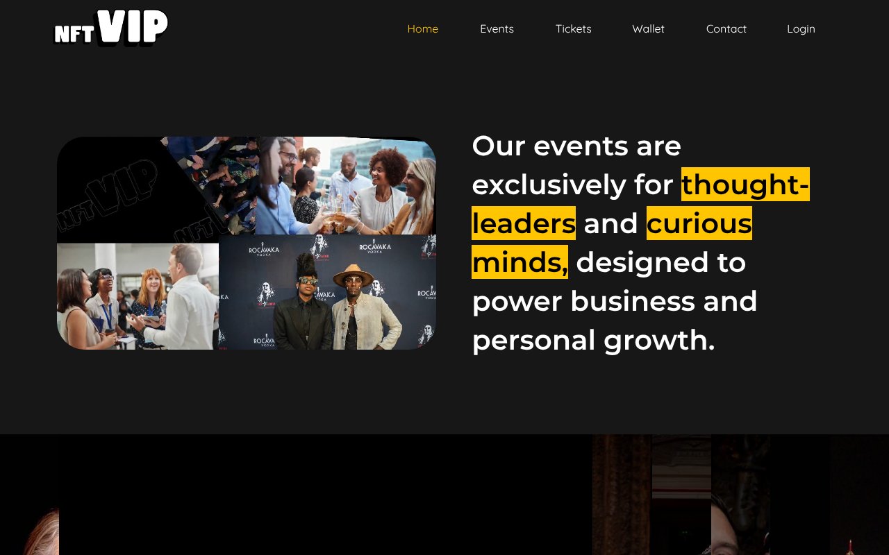 Screenshot of nft-vip.io